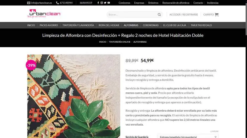 Caso de éxito: Regalo 2 noches de hotel - Urban Clean
